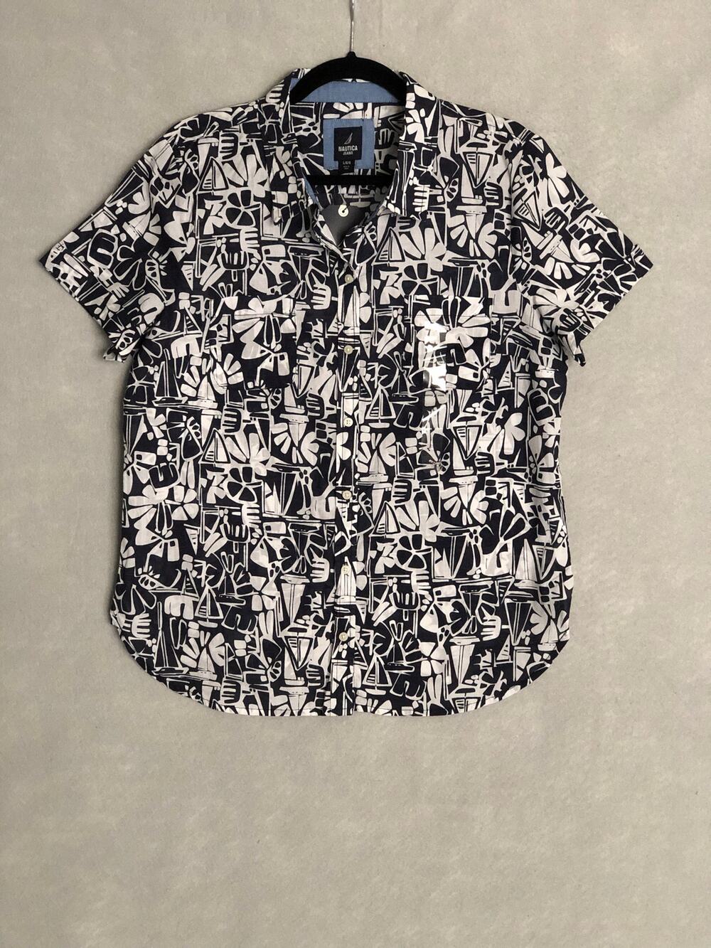 Nautica Jeans Button-up Top Cotton Women's Small NEW